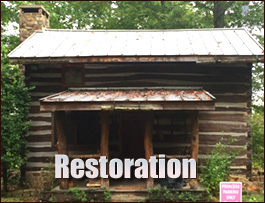 Historic Log Cabin Restoration  Maria Stein, Ohio
